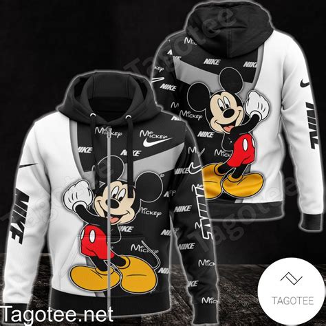 mickey mouse schwarz weiß nike|mickey pullover Nike.